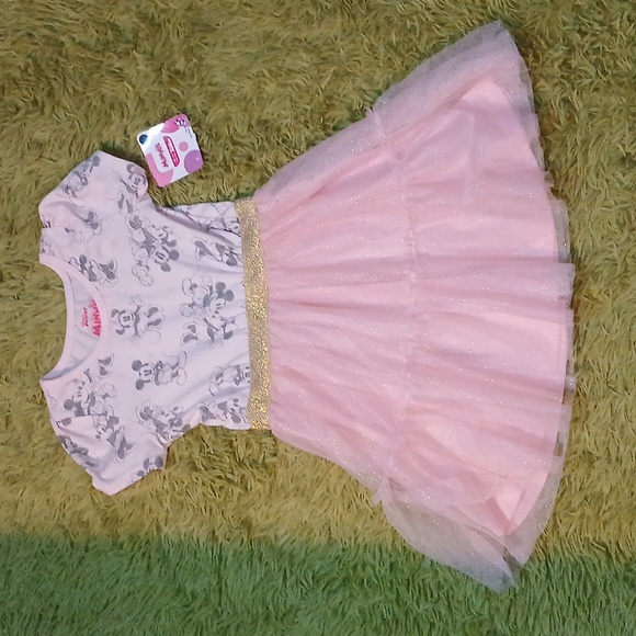 Disney Other - DISNEY Junior Minnie Mouse toddler Girl Dress tulle Size 5T
